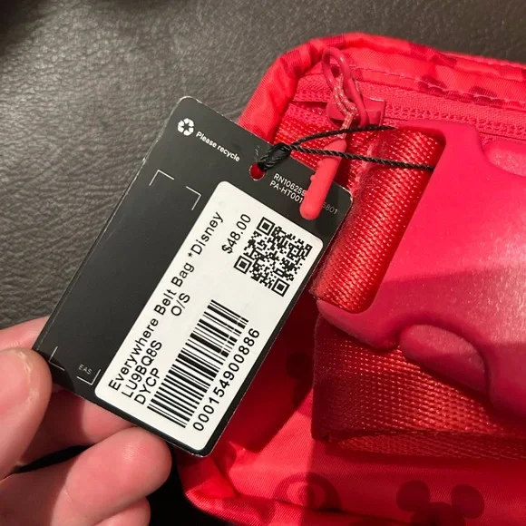 Disney Red Belt Bag - Picture 3 of 5